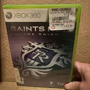 Saints Row: The Third Xbox 360 Game-untested